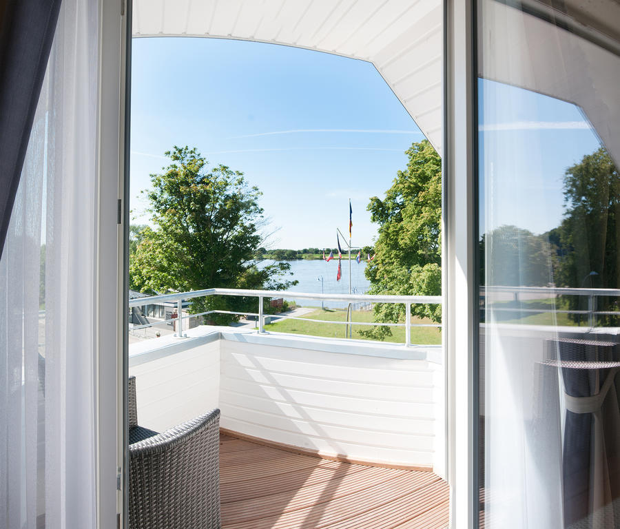 Hotel Elbblick Geesthacht Kamer foto